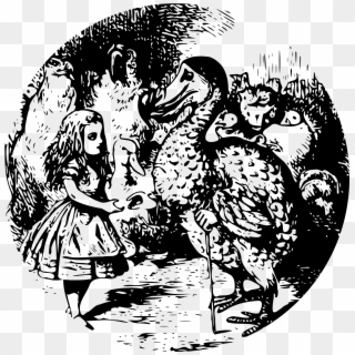 1945 - John Tenniel Alice In Wonderland Dodo Clipart