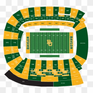Throughout The Decades Of Baylor Football Competition, - Baylor University Clipart
