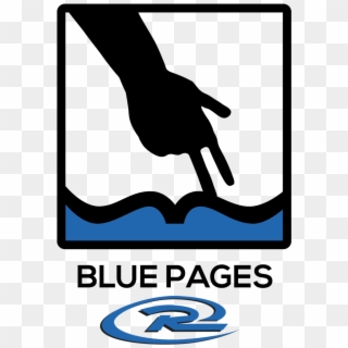 Logo Logo Rush Blue Pages Clipart