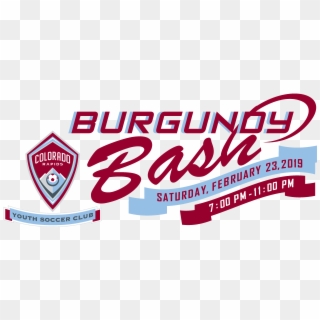 The Burgundy Bash Is This Saturday, Feb 23rd - Colorado Rapids Clipart