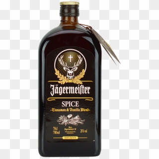 Engraved Text On A Bottle Of Personalised Jagermeister - Jager Spice Clipart