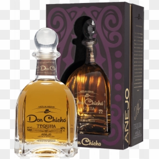 Don Chichi Tequila Anejo 750ml - Glass Bottle Clipart