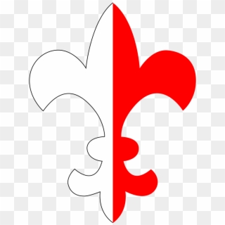 Wikiproject Scouting Fleur De Lis Red And White Clipart