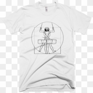 "vitruvian Tenor Drummer" Now Available On Chopsdrumming - Very Nice T Shirt Clipart