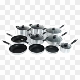 Collection Of Induction Cookware From Frying Pans, - Sauté Pan Clipart