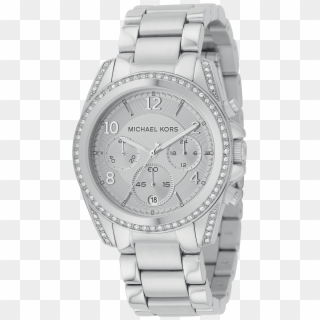 Michael Kors , Png Download - Michael Kors Ladies Silver Watch Clipart