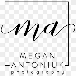 Megan Antoniuk Photography Logo - Calligraphy Clipart