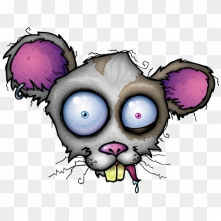 Mouse - Crazy Rat Clipart