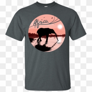 Africa Silhouette Png - T-shirt Clipart
