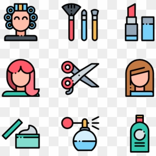 Hairdressing - Hair Color Icon Png Clipart