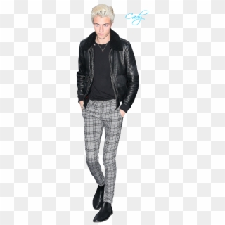 Lucky Blue Smith - Leather Jacket Clipart