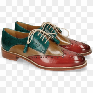 Derby Shoes Betty 3 Fiesta Cashmere Onda - Leather Clipart