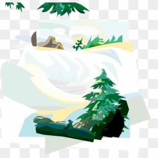 This Free Icons Png Design Of Waterfall Landscape Clipart