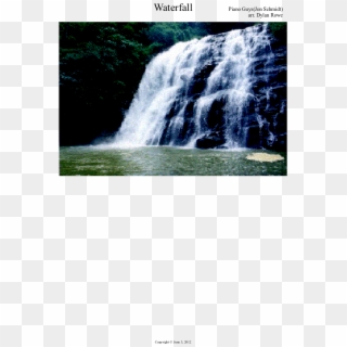 Print - Waterfalls In India Clipart