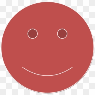 Red Smiley Face - Saveitoffline Clipart