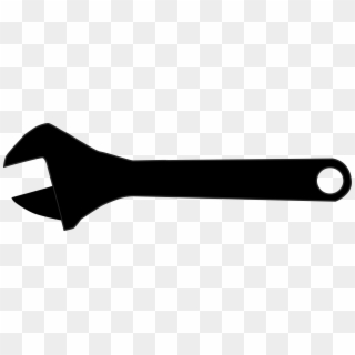 This Free Icons Png Design Of Adjustable Spanner Silhouette Clipart