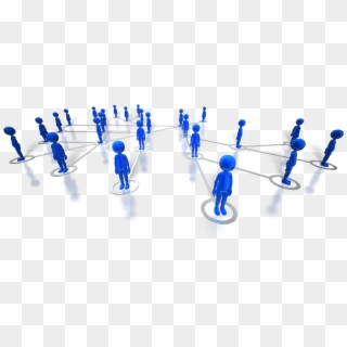 Networked People - Social Reach Png Clipart