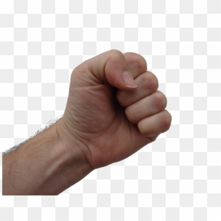 Clenched Human Fist - Fist Transparent Clipart