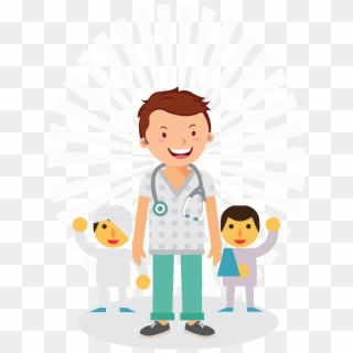 This Free Icons Png Design Of Doctor And Patients Clipart