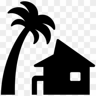 Png File - Beach House Icon Clipart