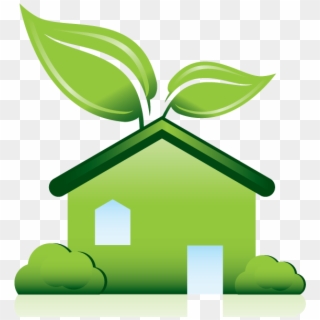 Green Tree House Logo Design - Environmental Impact Assessment Png Clipart