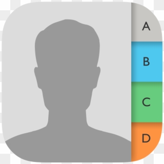 Contacts Icon - Contact Ios Clipart