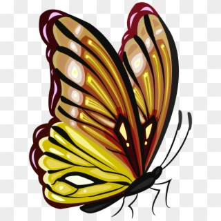 Monarch Butterfly Png - Butterfly Image Yellow Png Clipart