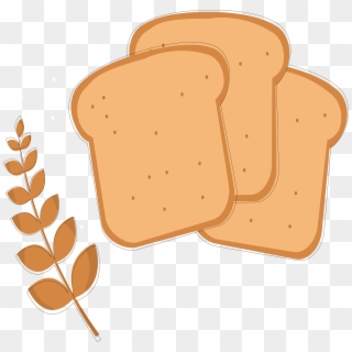 Clip Freeuse Stock Toast Bread Clip Art Fine Design - Toast Clipart Png Transparent Png