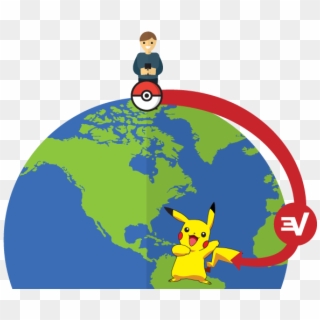 Expressvpn Lets You Take Your Pokemon Go Safari Anywhere - Map Clipart