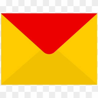 The Correct Icon Has No White Container Over The Mail - Graphic Design Clipart