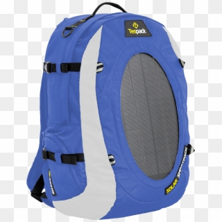 Tespack Solar Backpack Blue Pokemon Go - Hand Luggage Clipart