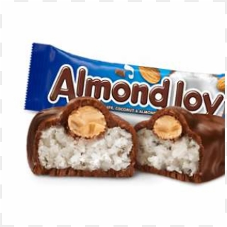 Almond Joy Candy Bar Cut To Show Coconut And Almond - Almond Joy King Size Clipart
