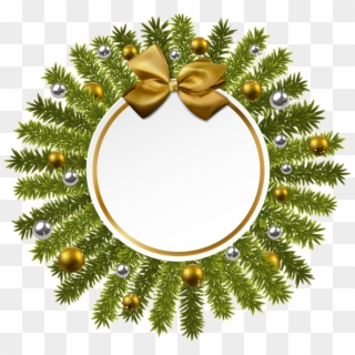 Syroco Sunburst Mirror Usa , Png Download - Gold Clipart Christmas Decoration Transparent Png