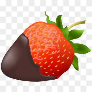 Strawberry With Chocolate Png Clip Art Image Transparent Png
