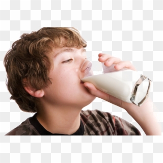 Drinking Milk Png Pic - Drink A Glass Of Milk Clipart