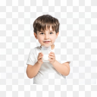 Drinking Milk Png Image Background - Child Milk Png Clipart