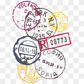Passport Stamp Png Clipart