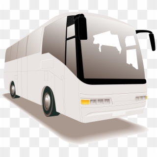 Bus Background Png - Tour Bus Drawing Clipart