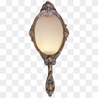 Clip Stock French Hand Held Mirror Louis Xvi Style - 18th Century Hand Mirror - Png Download