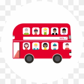 Get On Bus Png - England Bus Png Clipart