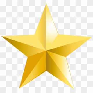 Gold Star Png Png - Transparent Background Star Png Clipart