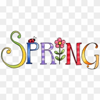 Word Art Png - Spring Clipart Transparent Png