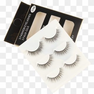 Wholesale 3 Pairs Handmade Natural Long Eyelashes Set - Eyelash Extensions Clipart