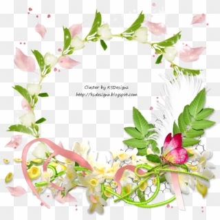 Ftu Cluster - Spring Flowers - Spring Ftu Cluster Frames Clipart