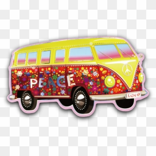 1319 X 797 5 - Hippie Bus Png Clipart
