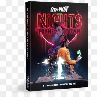 City Of Mist “nights Of Payne Town“ Kickstarter Announced - Pc Game Clipart