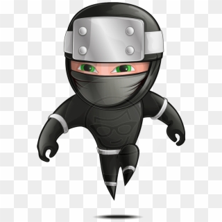 Hibiki The Flying Ninja - Ninja Character Png Clipart