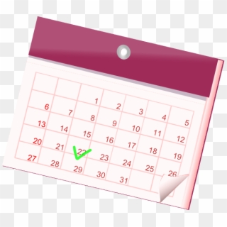 Clipart Scheduling Calendar - Png Download