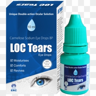 Erc Lock Tears-mild To Moderate Dryness - Loc Tears Eye Drop Clipart