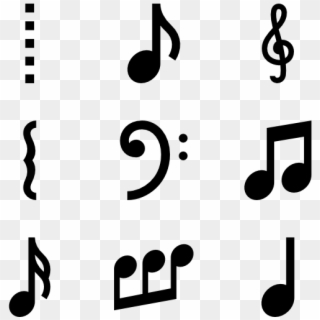 Musical Symbols And Annotations - Musical Note Symbol Png Clipart